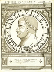 Constantinus VI, illustratie uit 